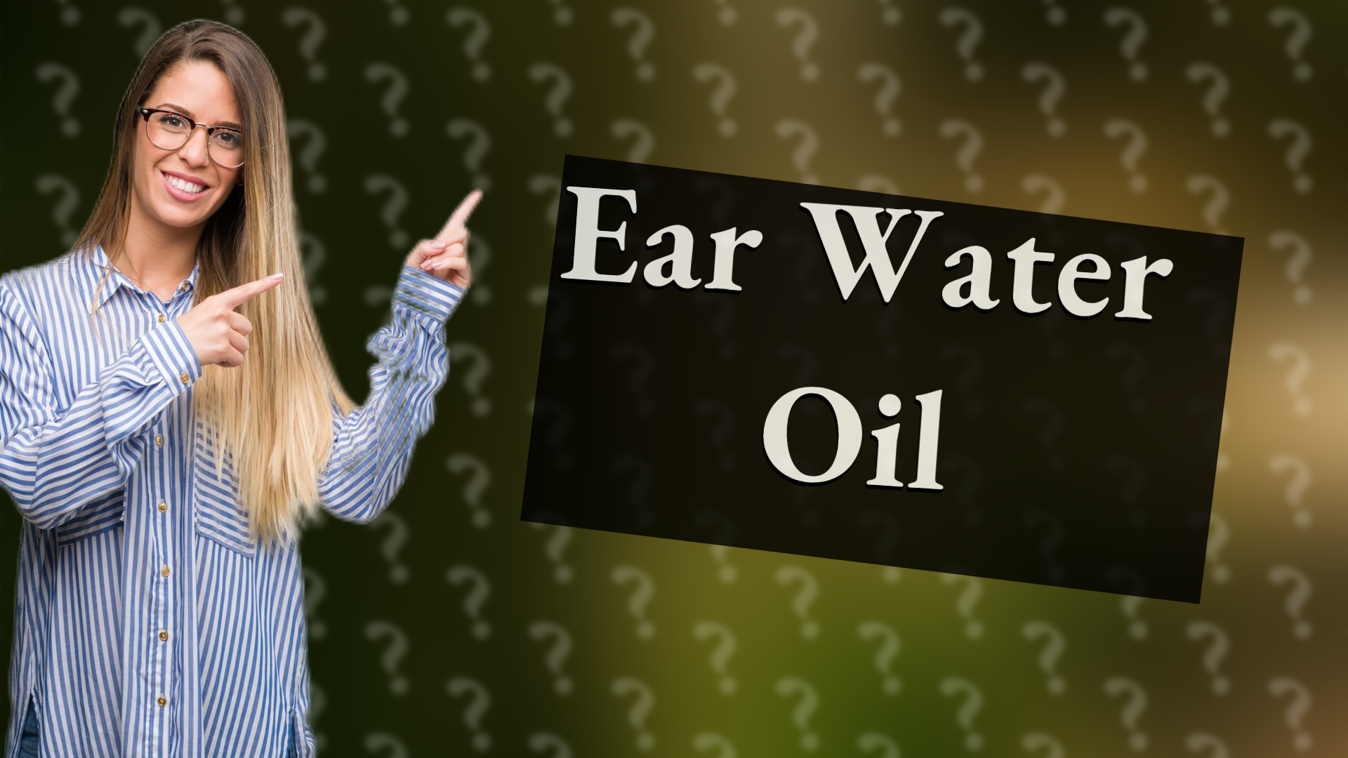 Ear Water Oil
