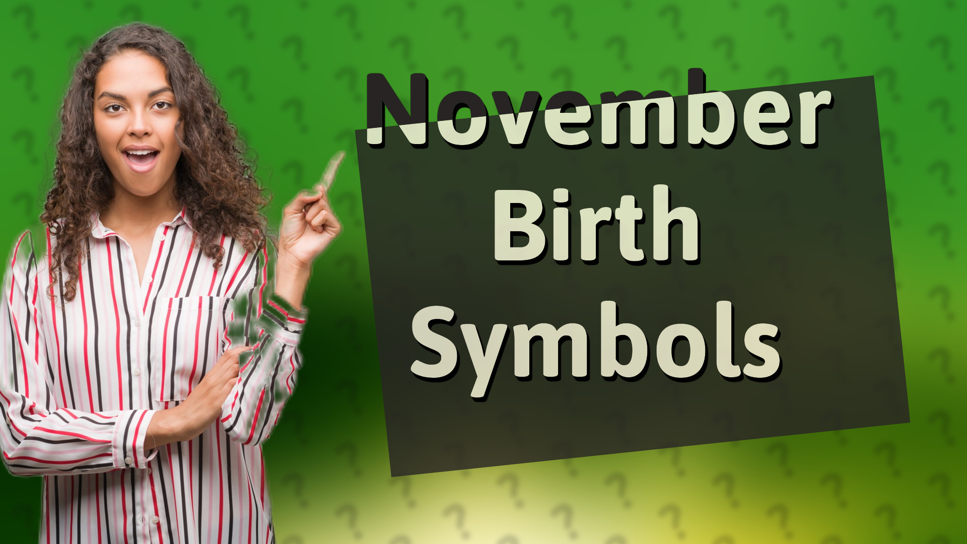 November Birth Symbols