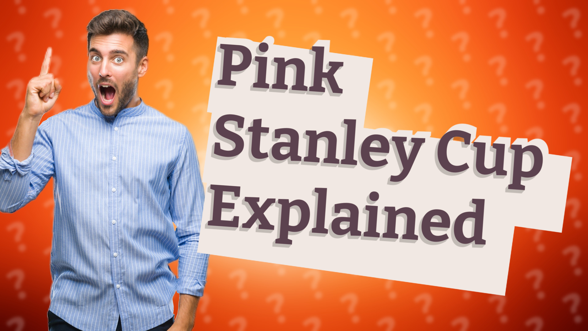Pink Stanley Cup Explained