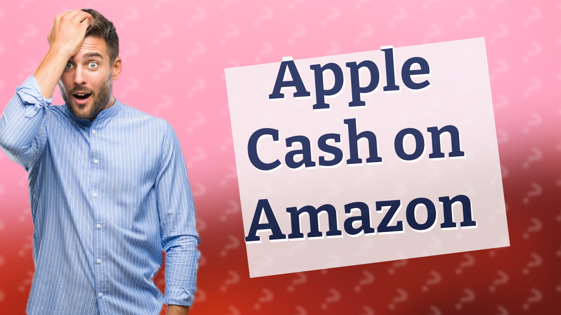 Apple Cash on Amazon