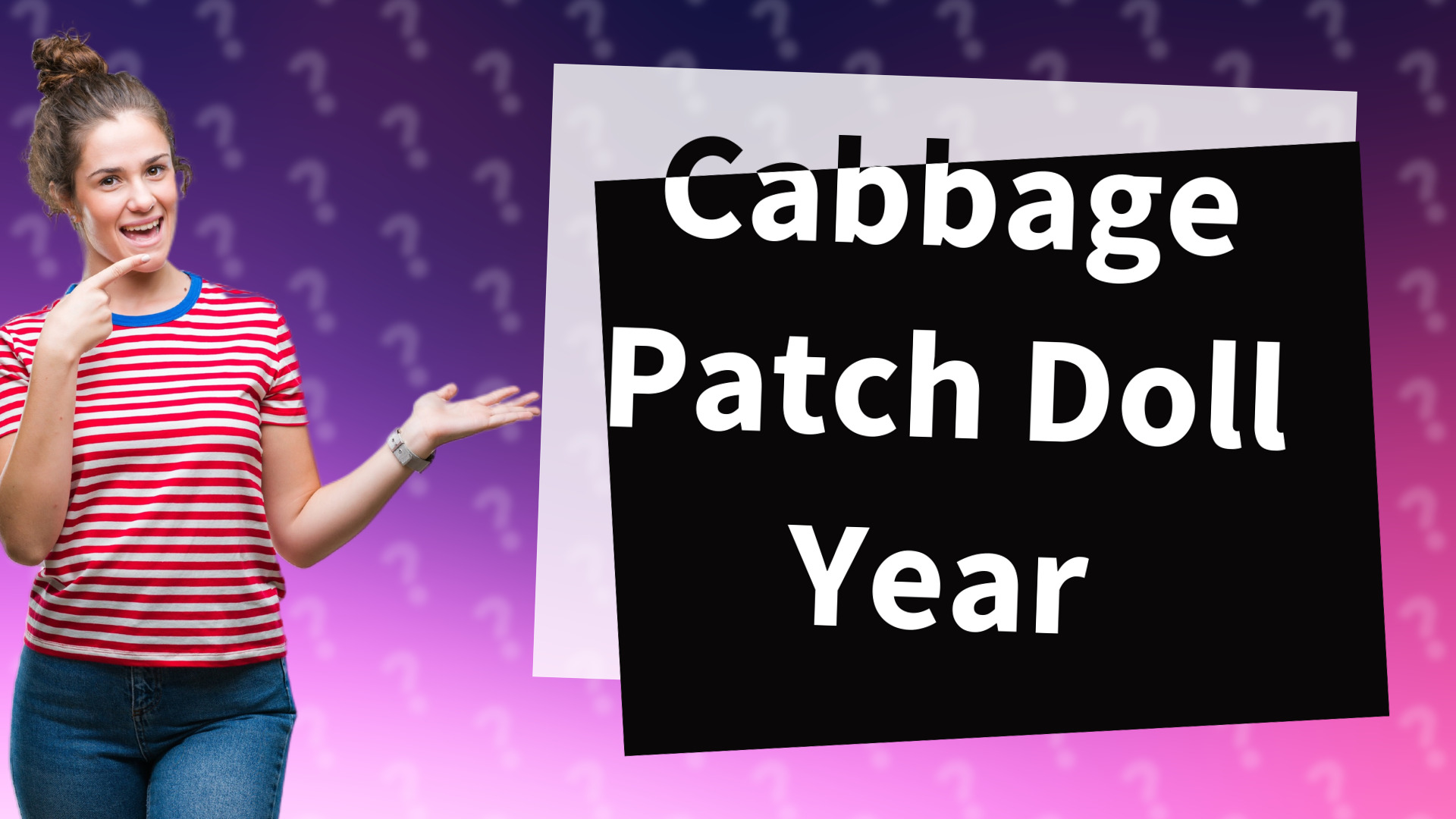 Cabbage Patch Doll Year