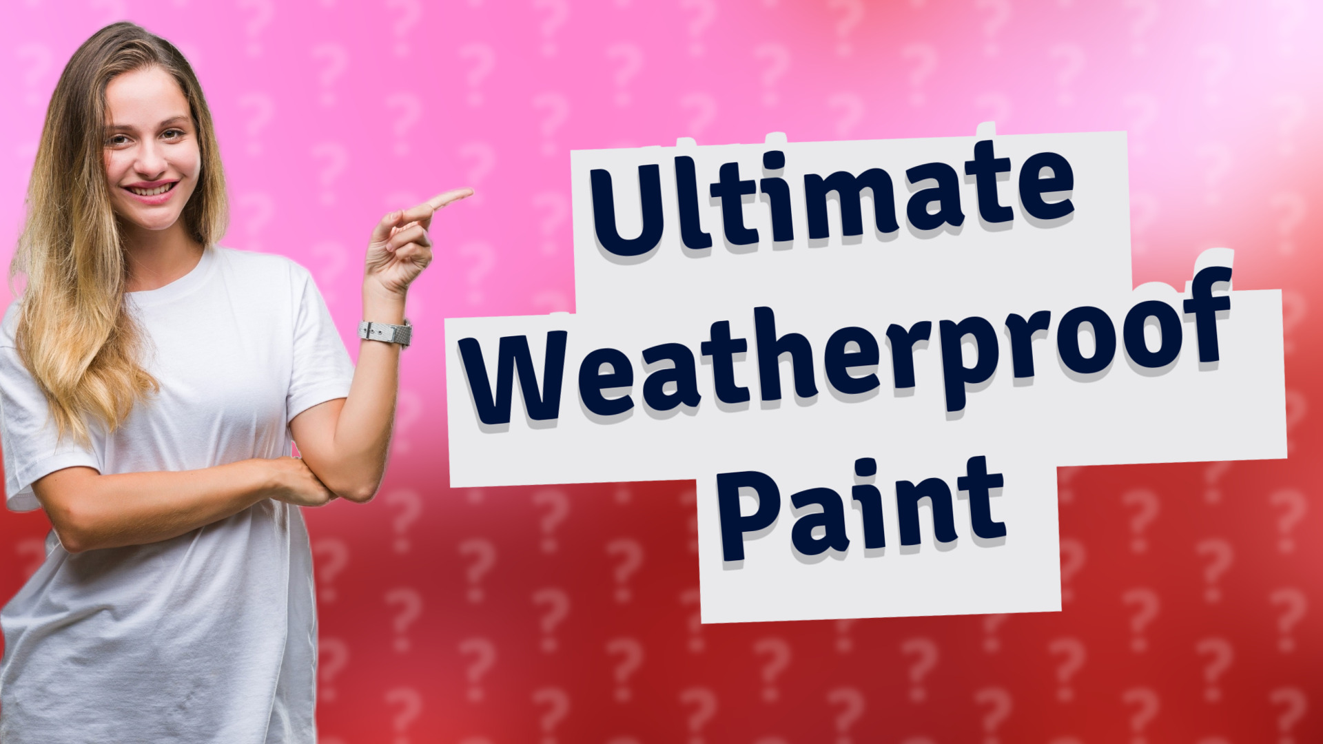 Ultimate Weatherproof Paint