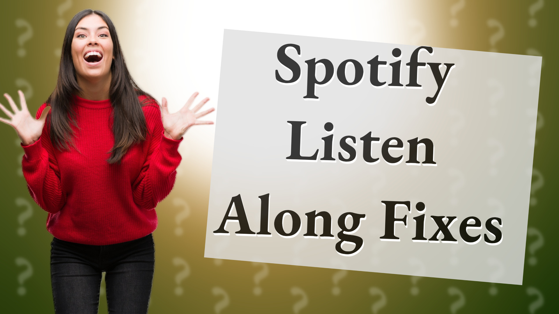 Spotify Listen Along Fixes