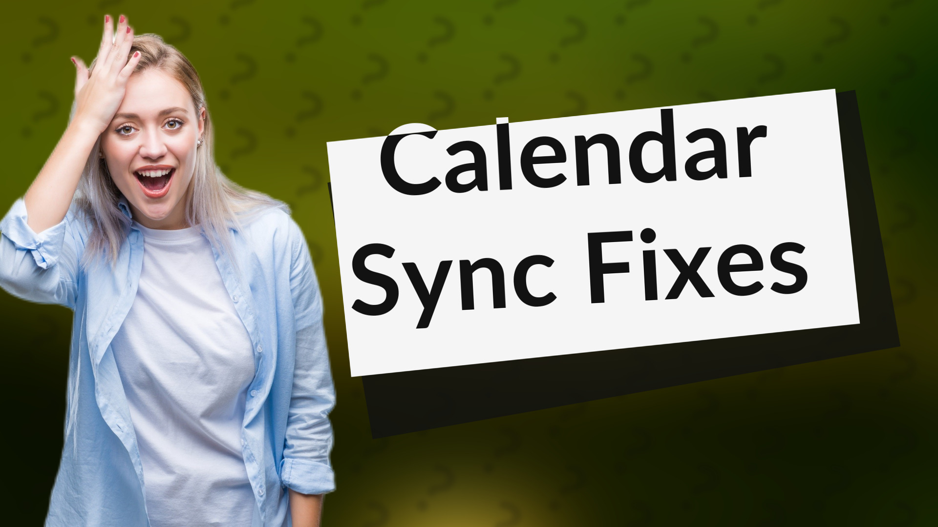 Calendar Sync Fixes