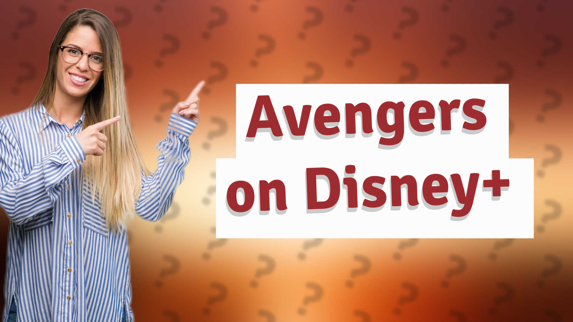 Avengers on Disney+
