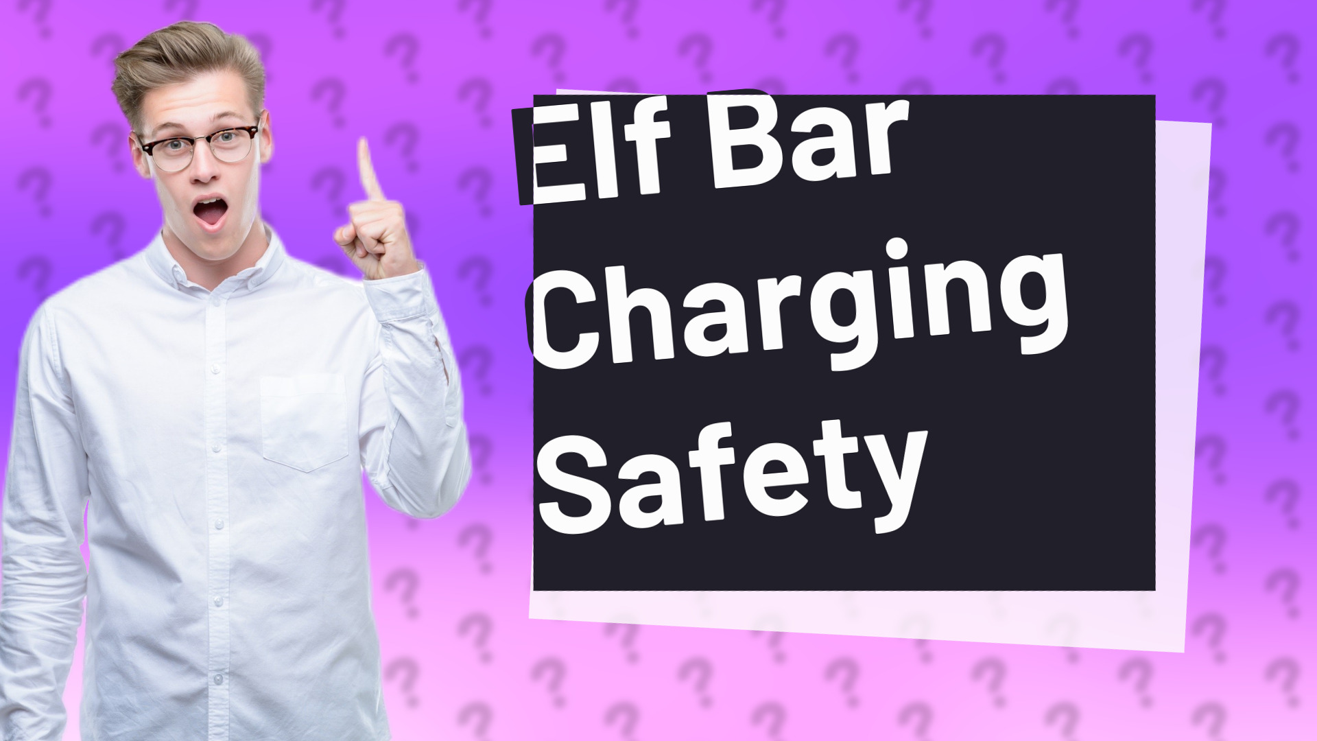 Elf Bar Charging Safety