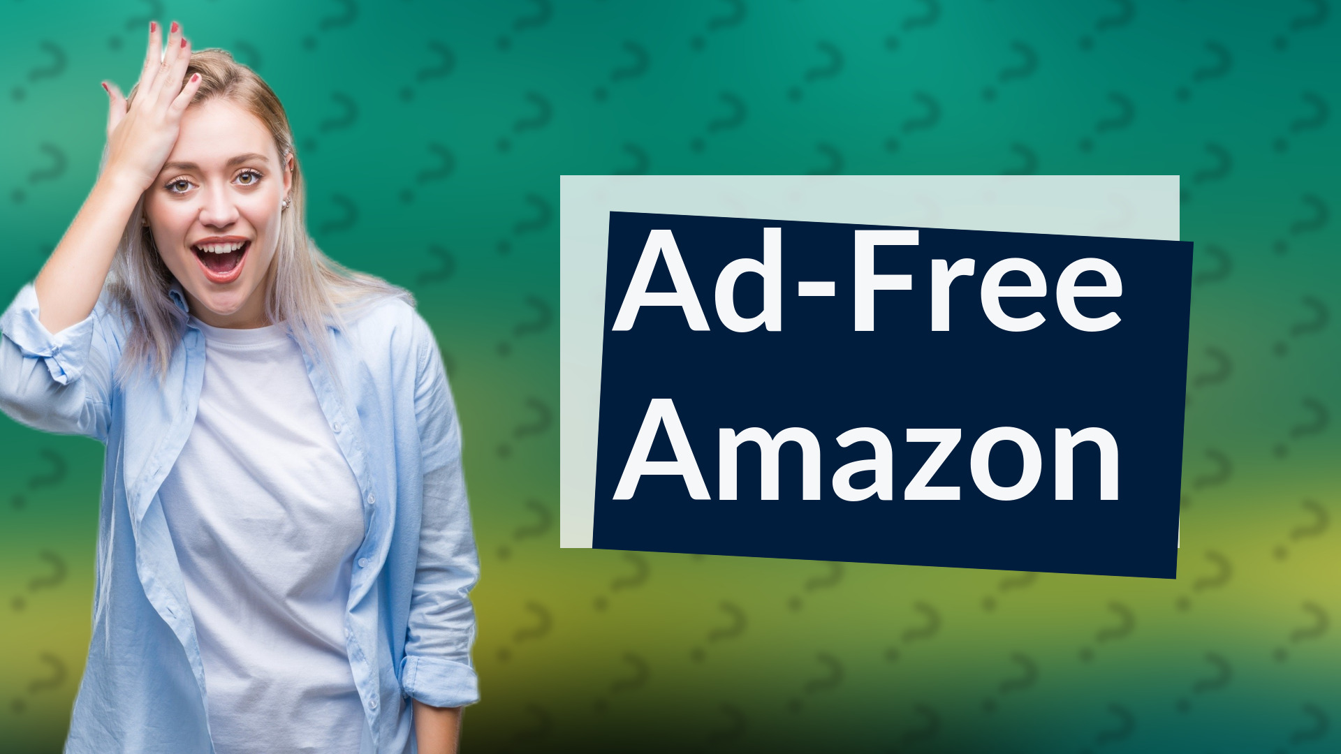 Ad-Free Amazon