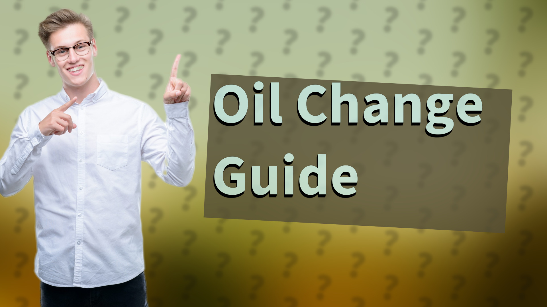 Oil Change Guide