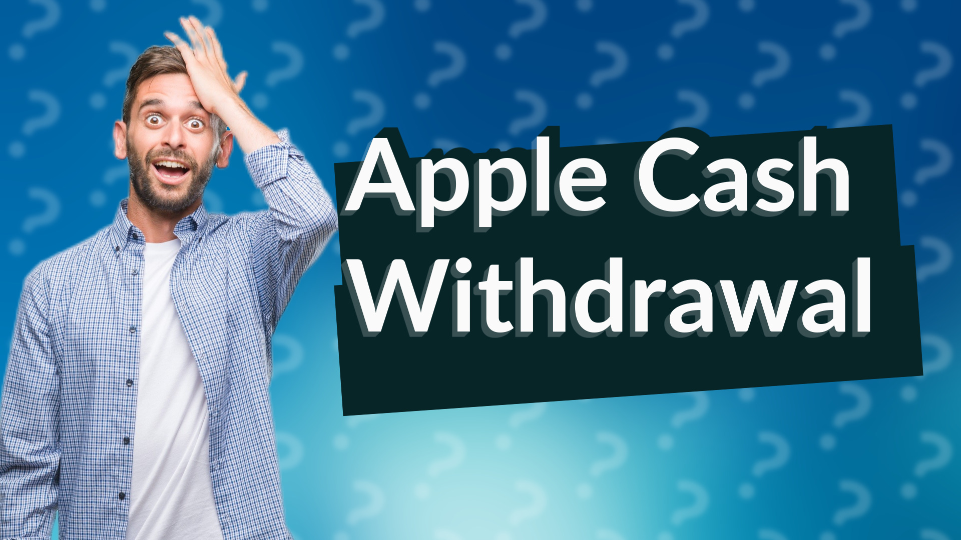 Apple Cash Withdrawal