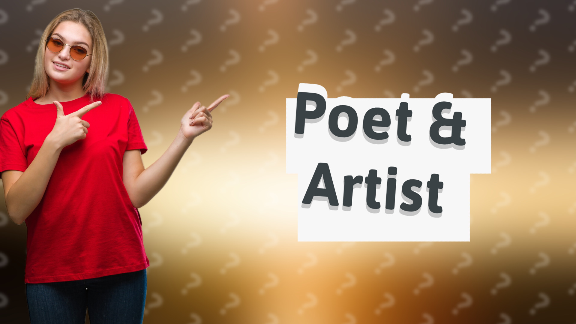 Poet & Artist
