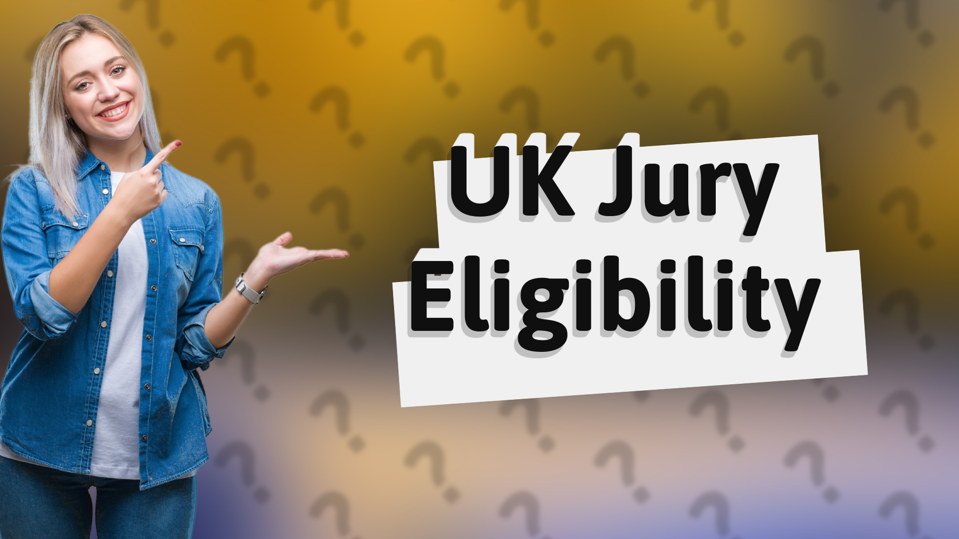 UK Jury Eligibility