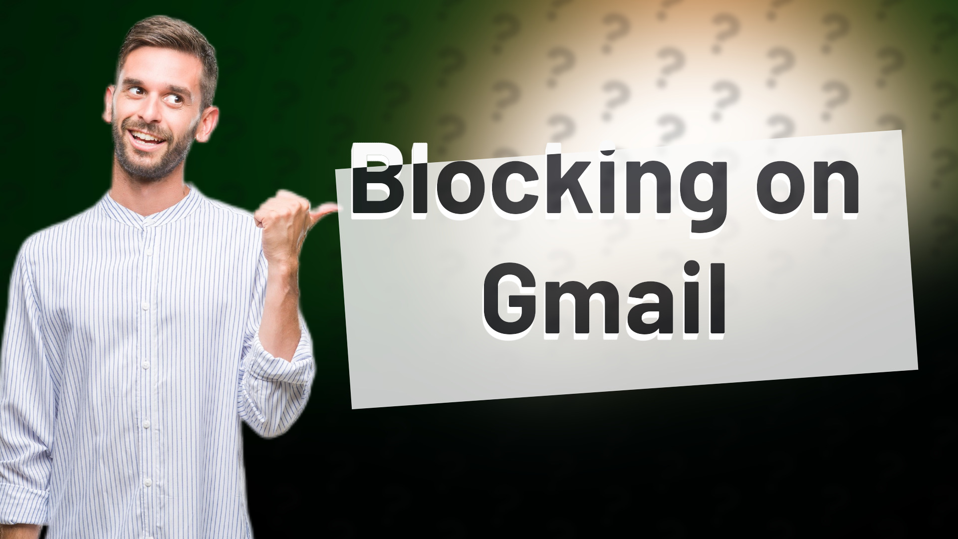 Blocking on Gmail
