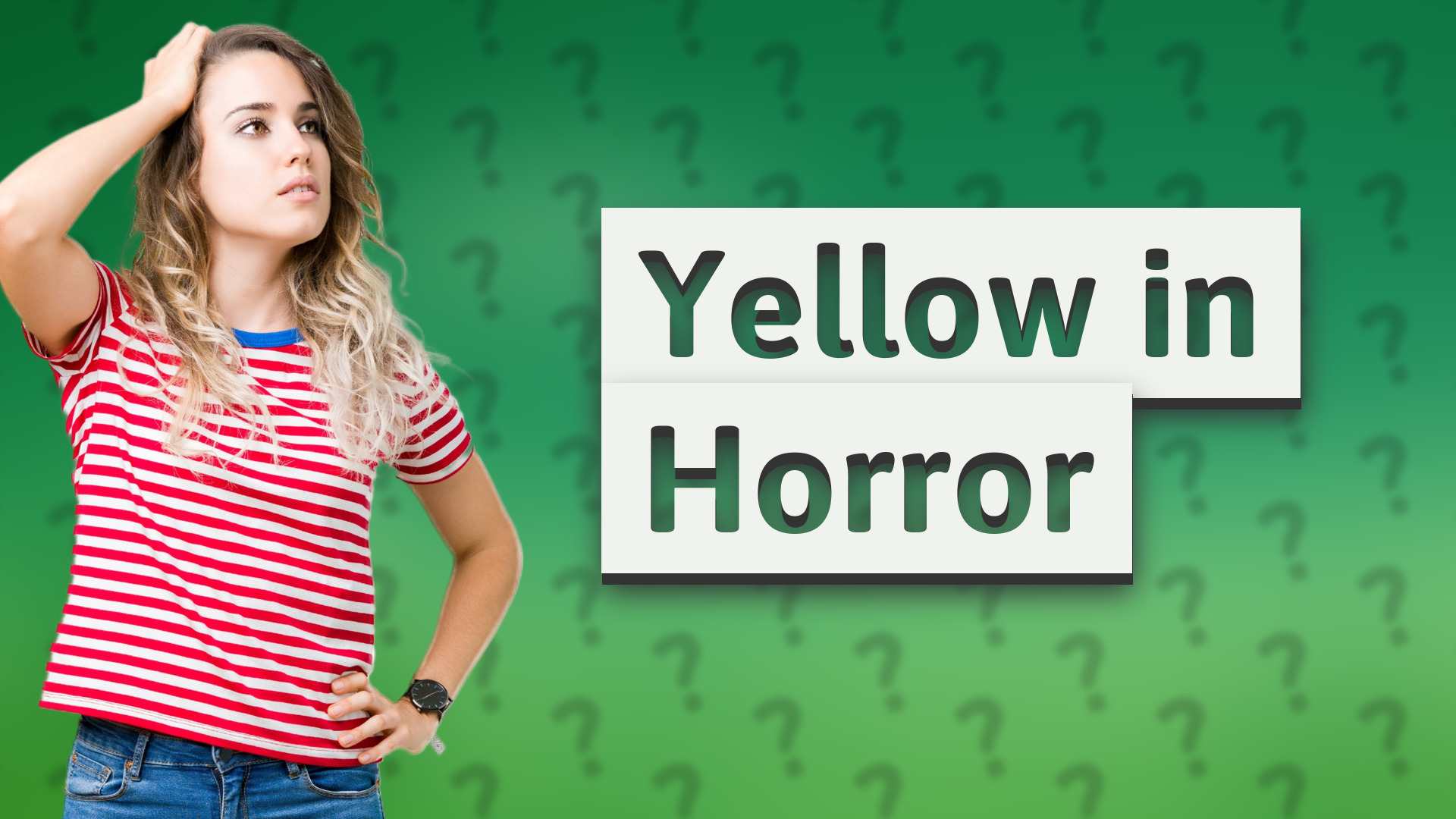 Yellow in Horror
