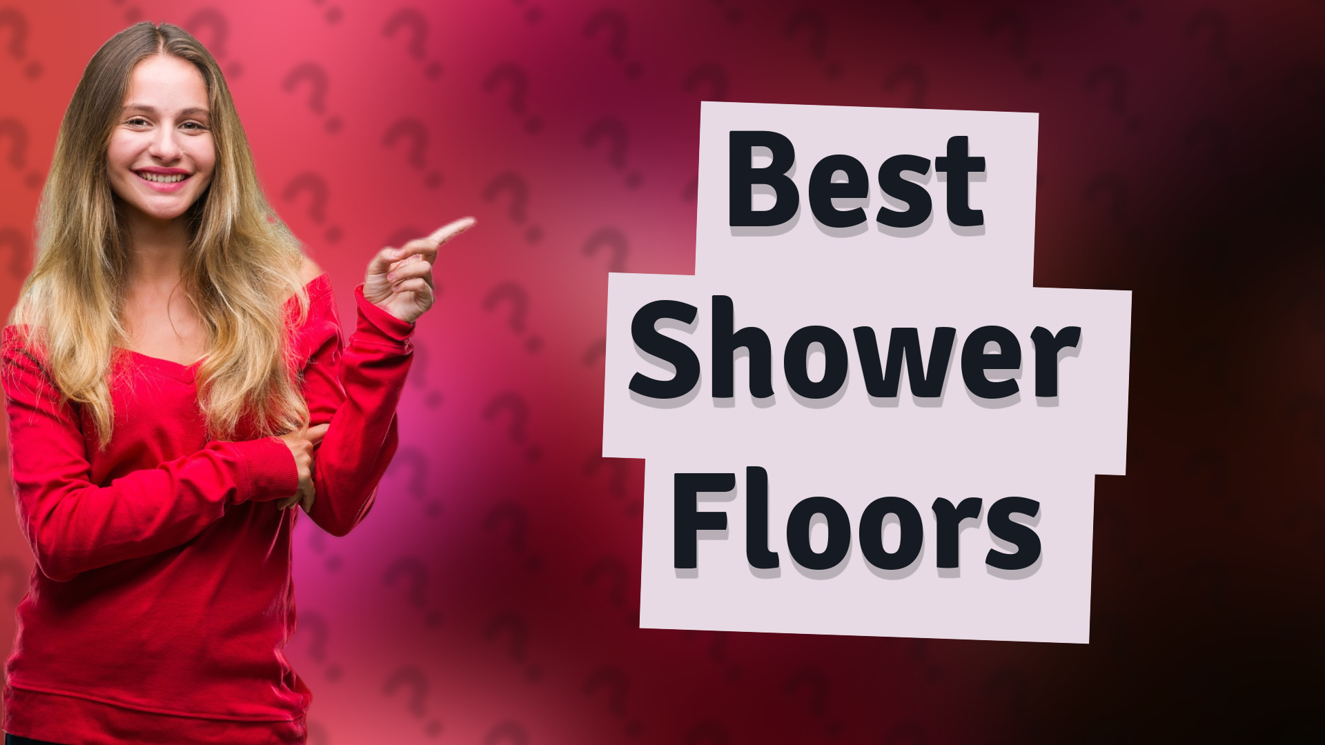Best Shower Floors