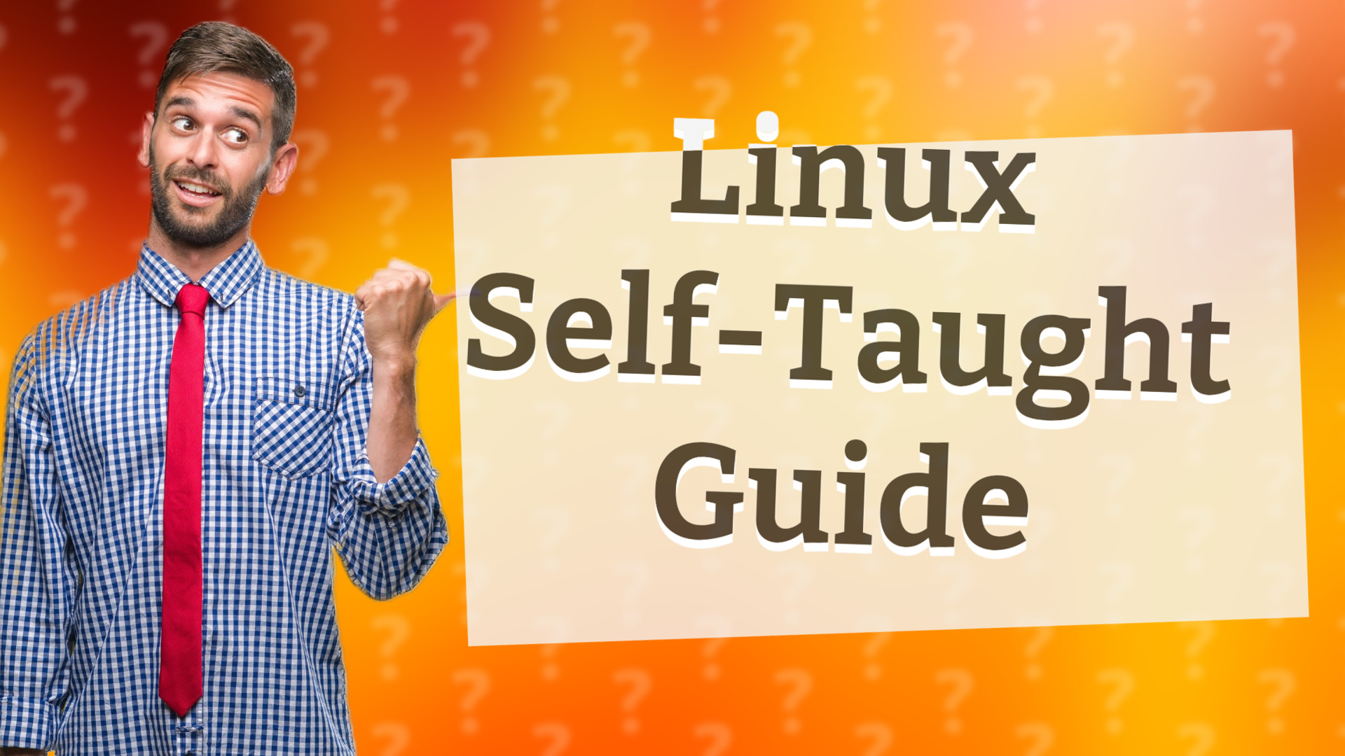 Linux Self-Taught Guide