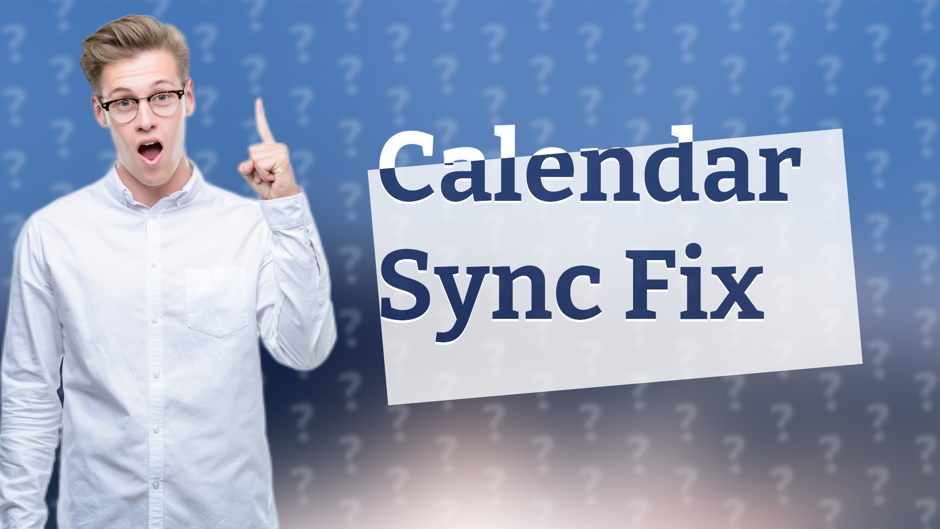 Calendar Sync Fix