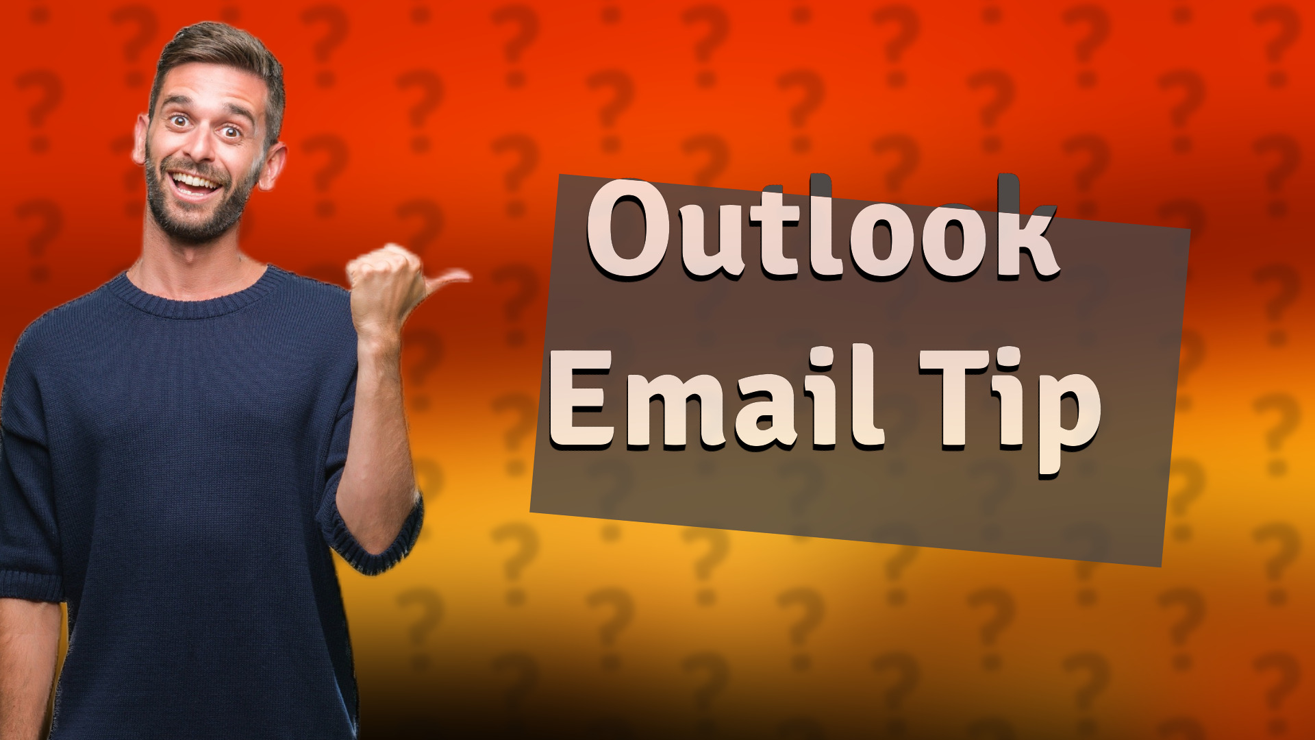 Outlook Email Tip