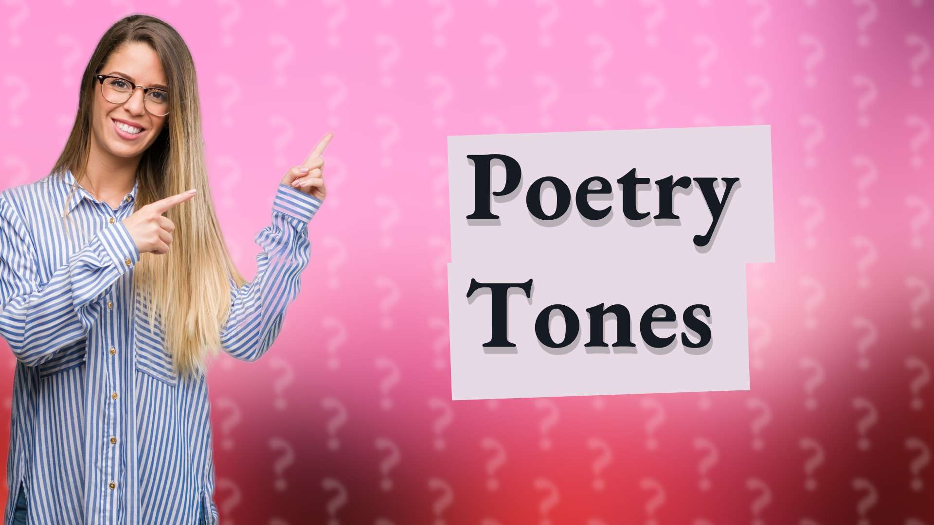 Poetry Tones