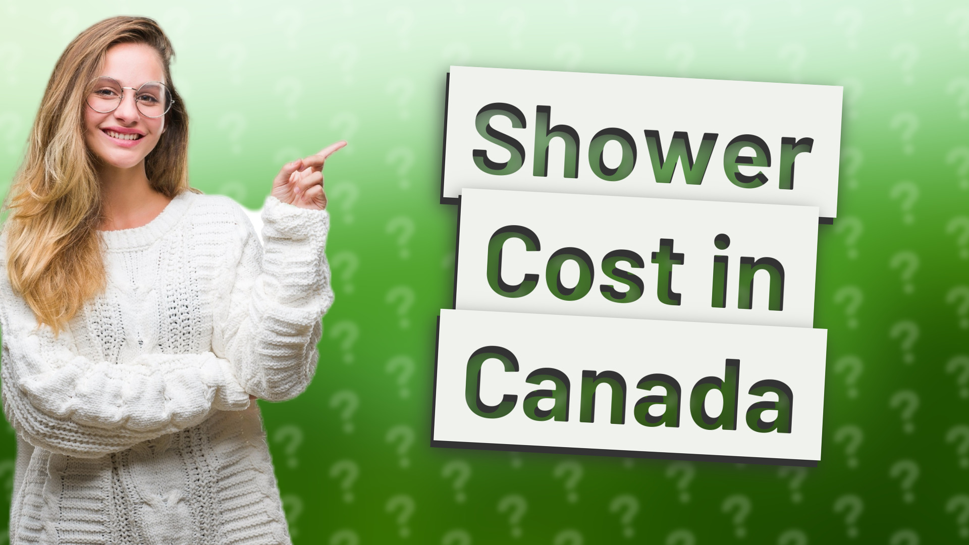 Shower Cost in Canada