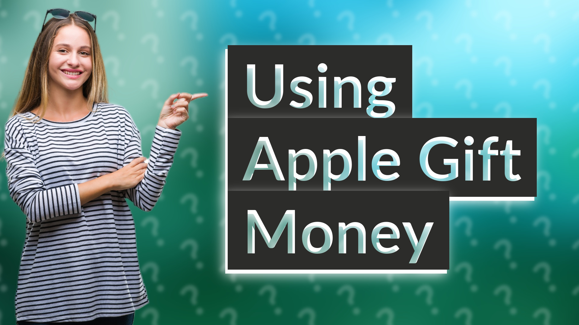 Using Apple Gift Money