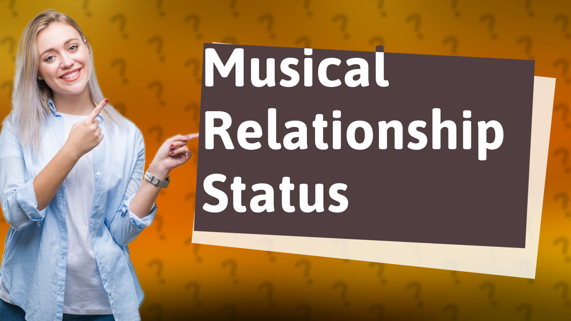 Musical Relationship Status