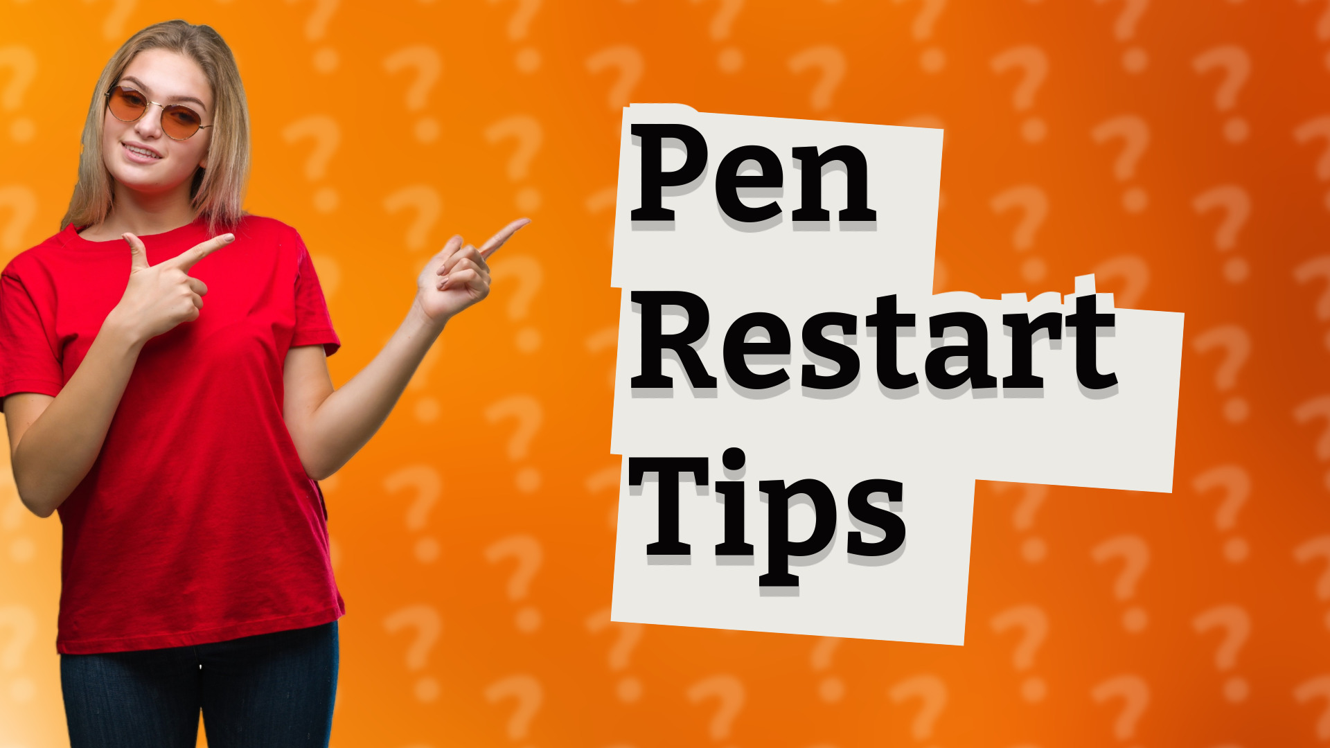 Pen Restart Tips