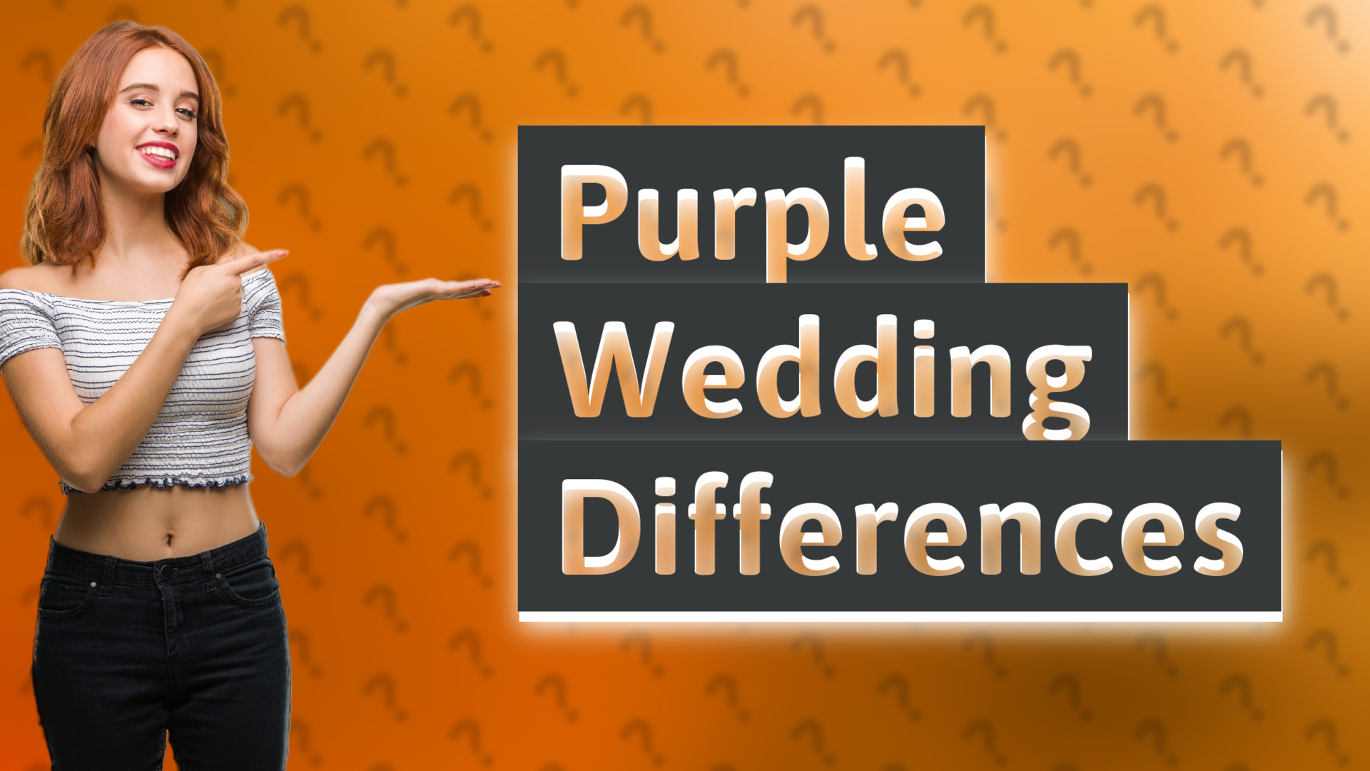 Purple Wedding Differences