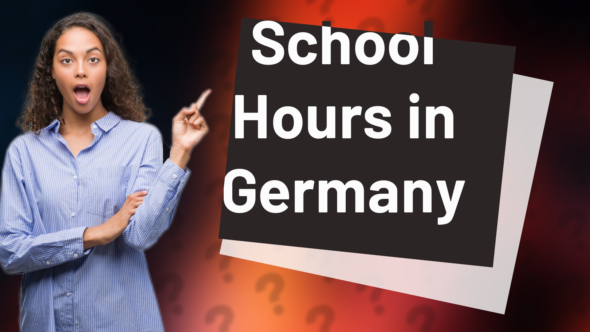 School Hours in Germany