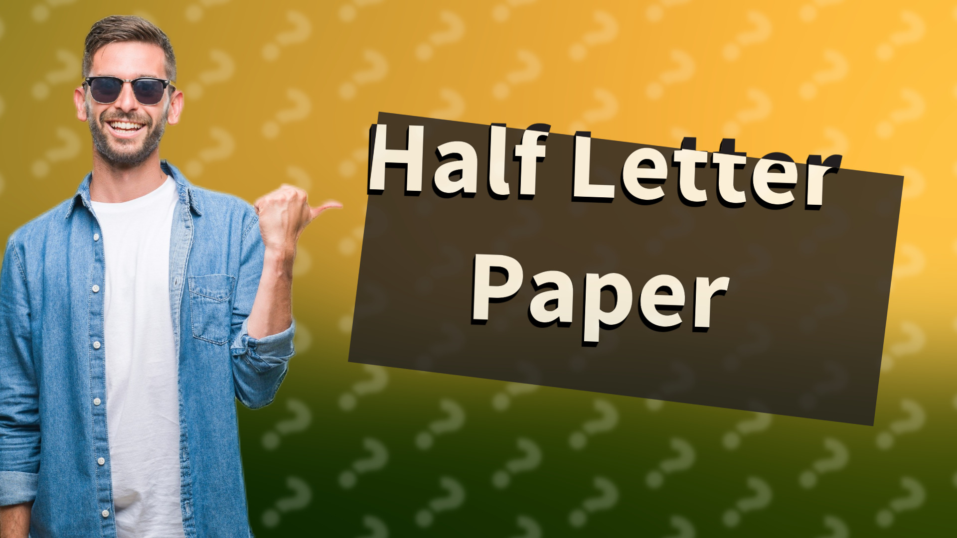 Half Letter Paper