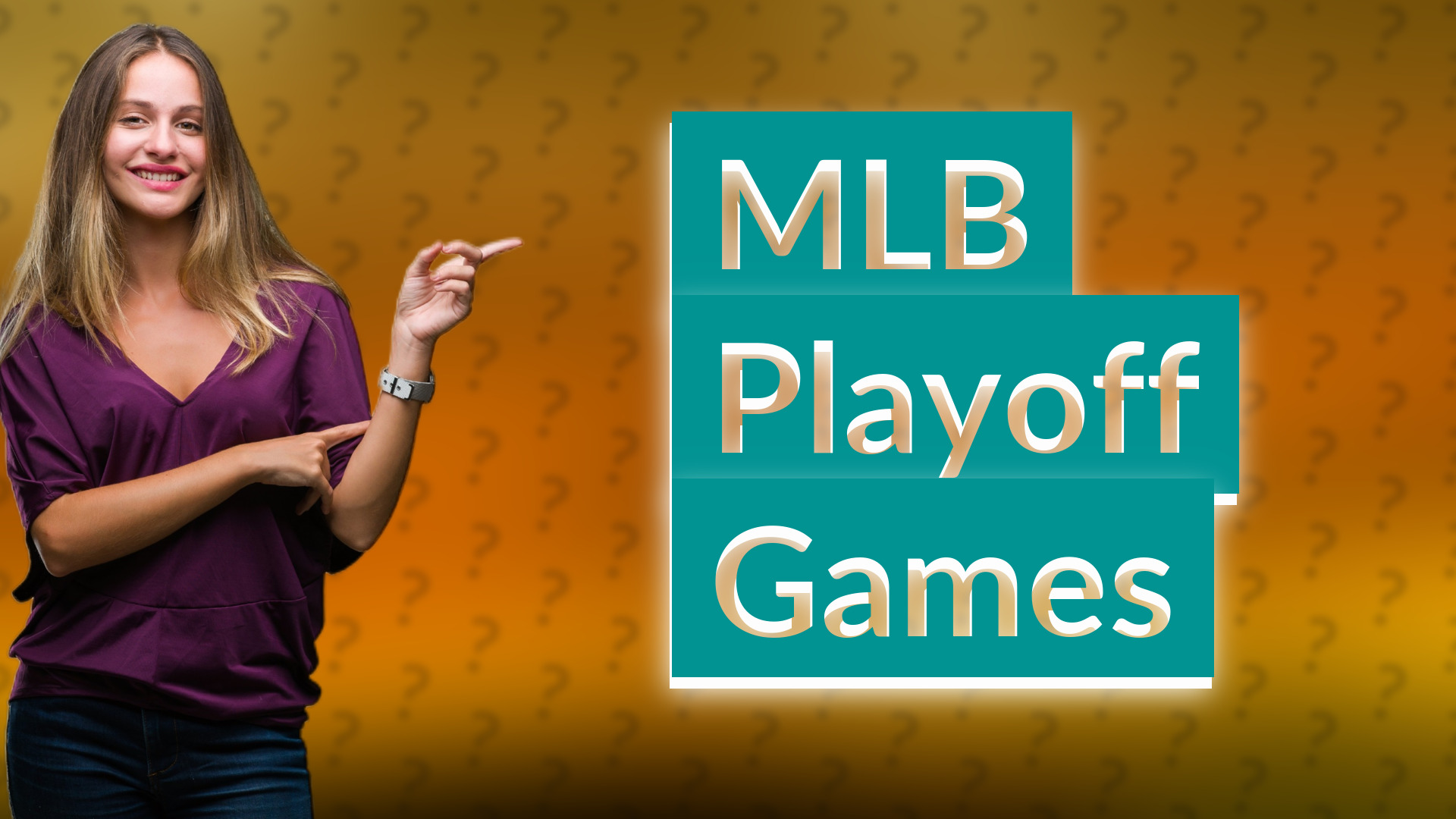 MLB Playoff Games