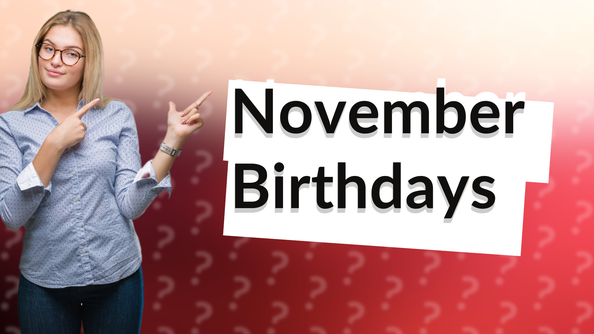 November Birthdays