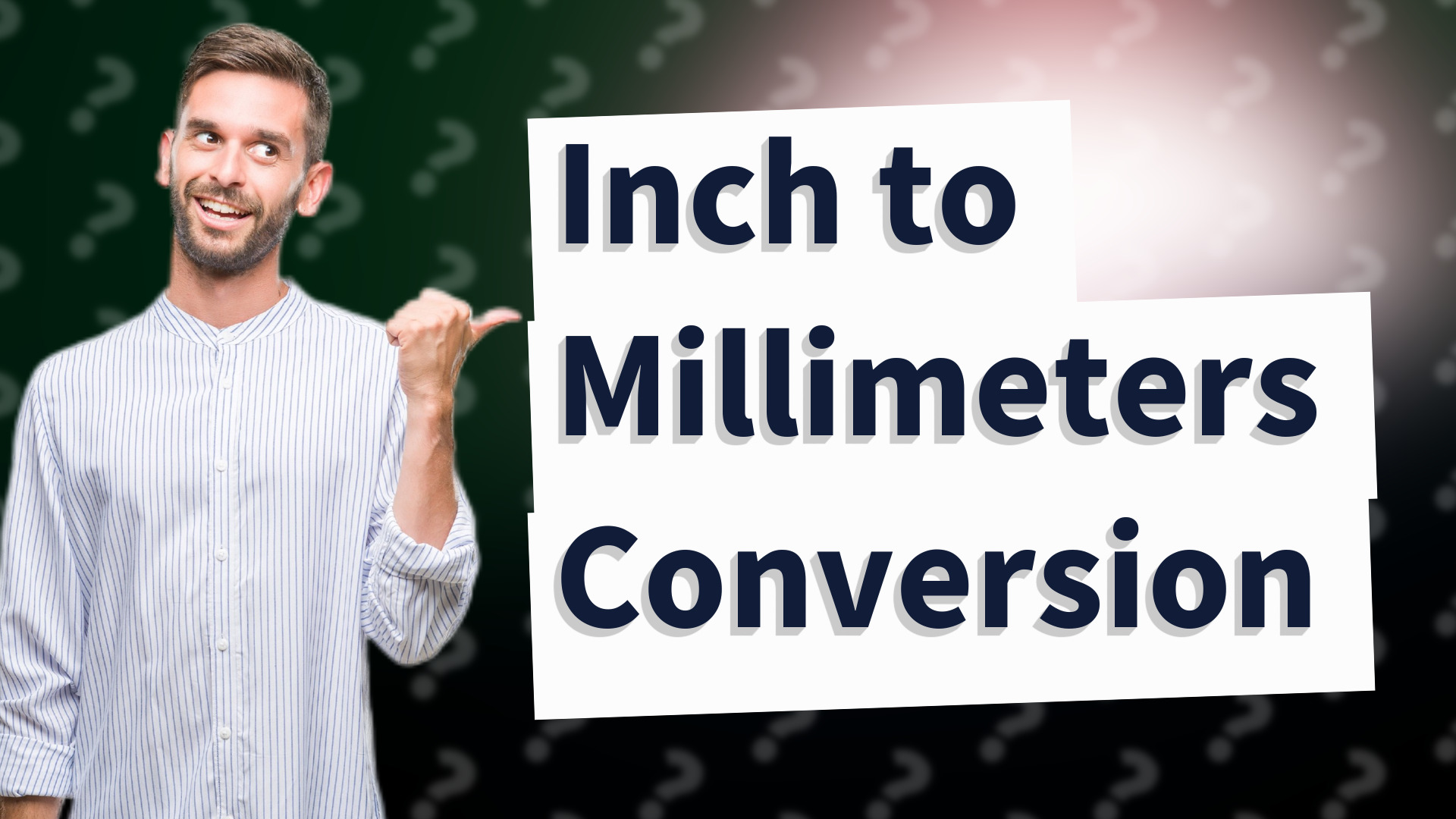 Inch to Millimeters Conversion