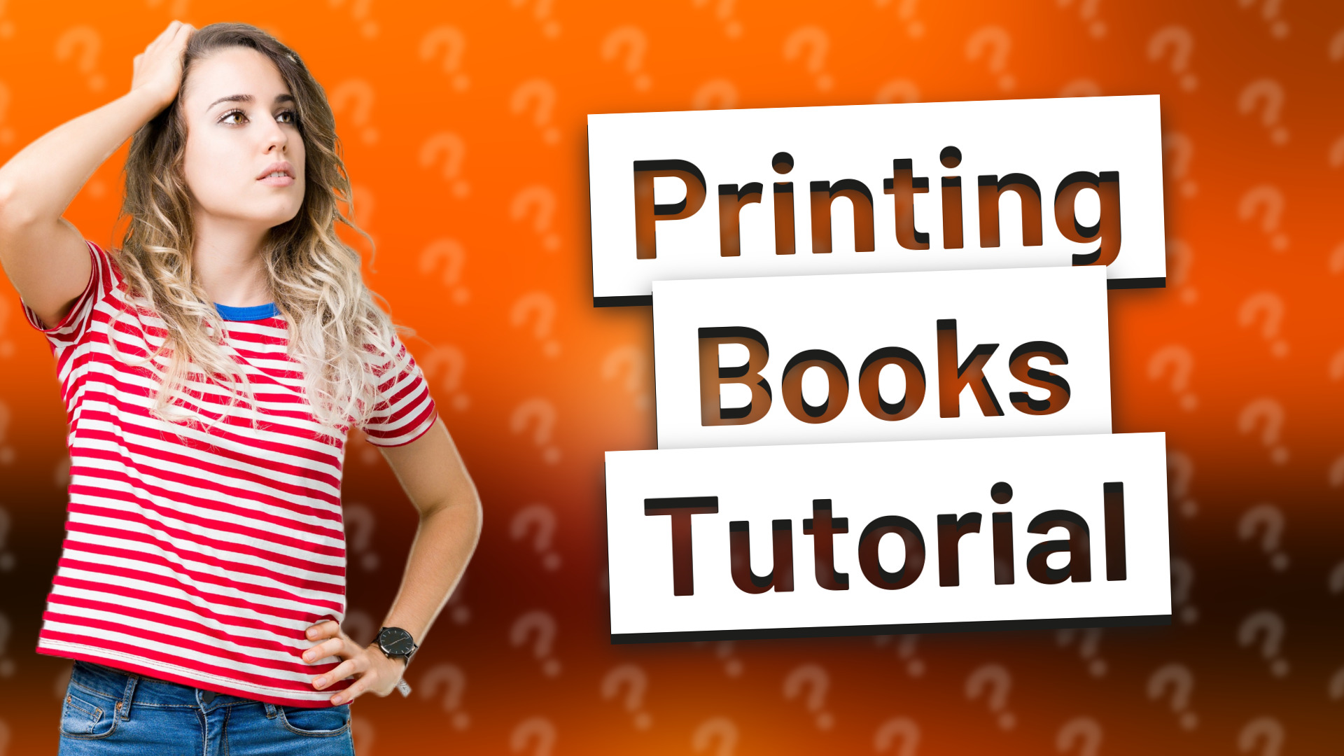 Printing Books Tutorial