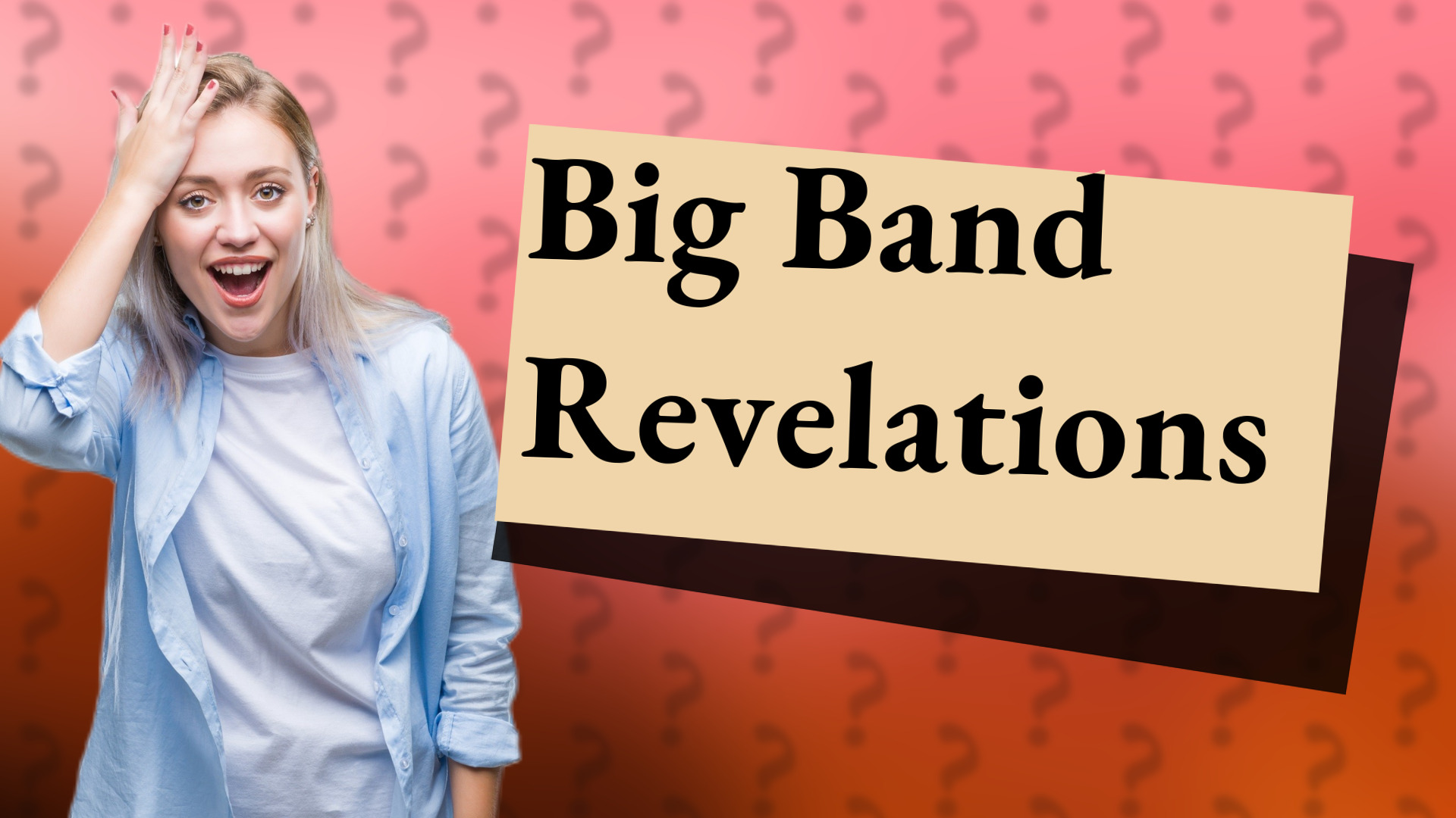 Big Band Revelations