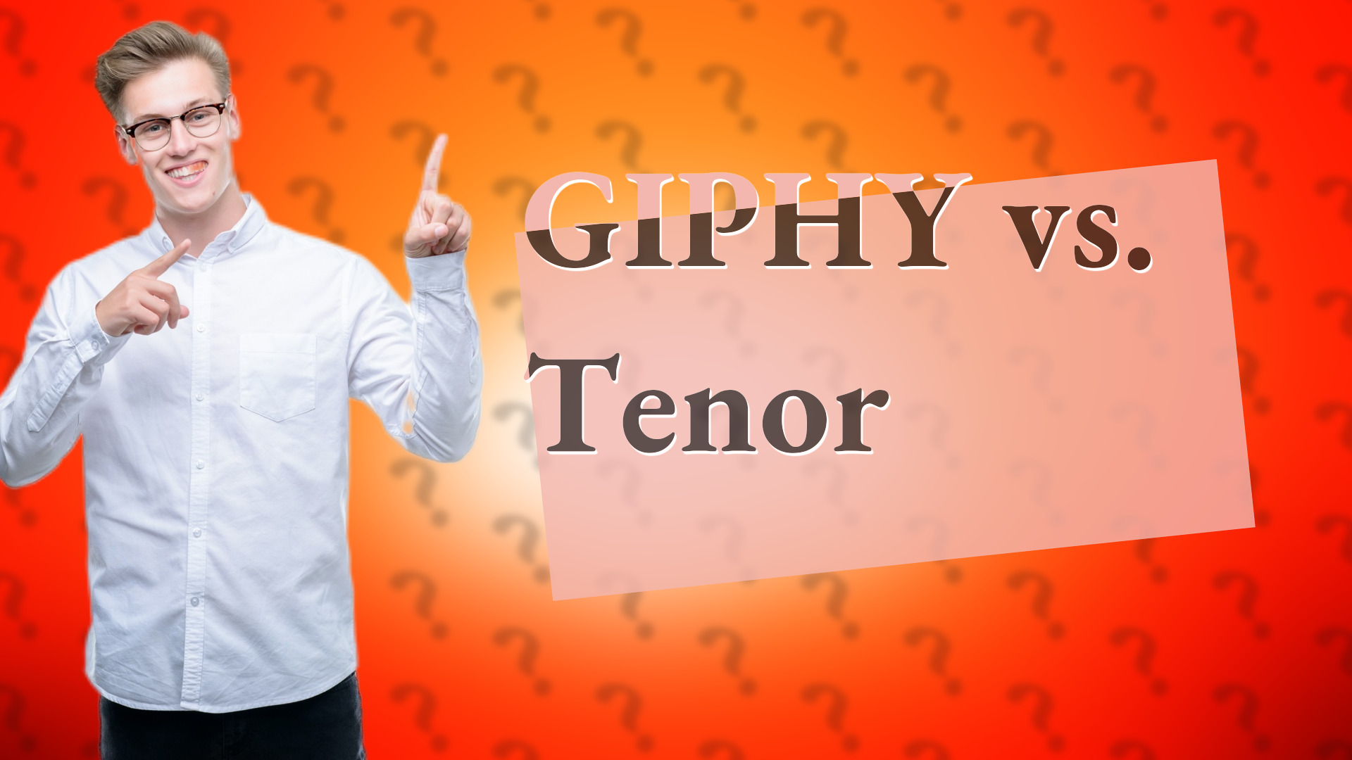GIPHY vs. Tenor
