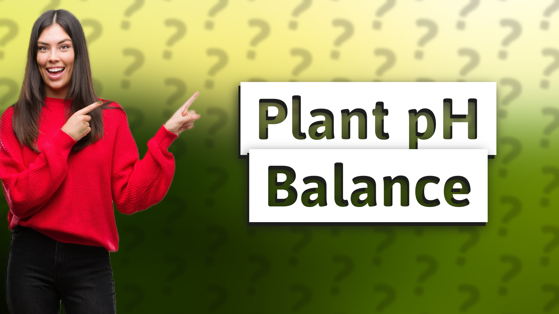 Plant pH Balance