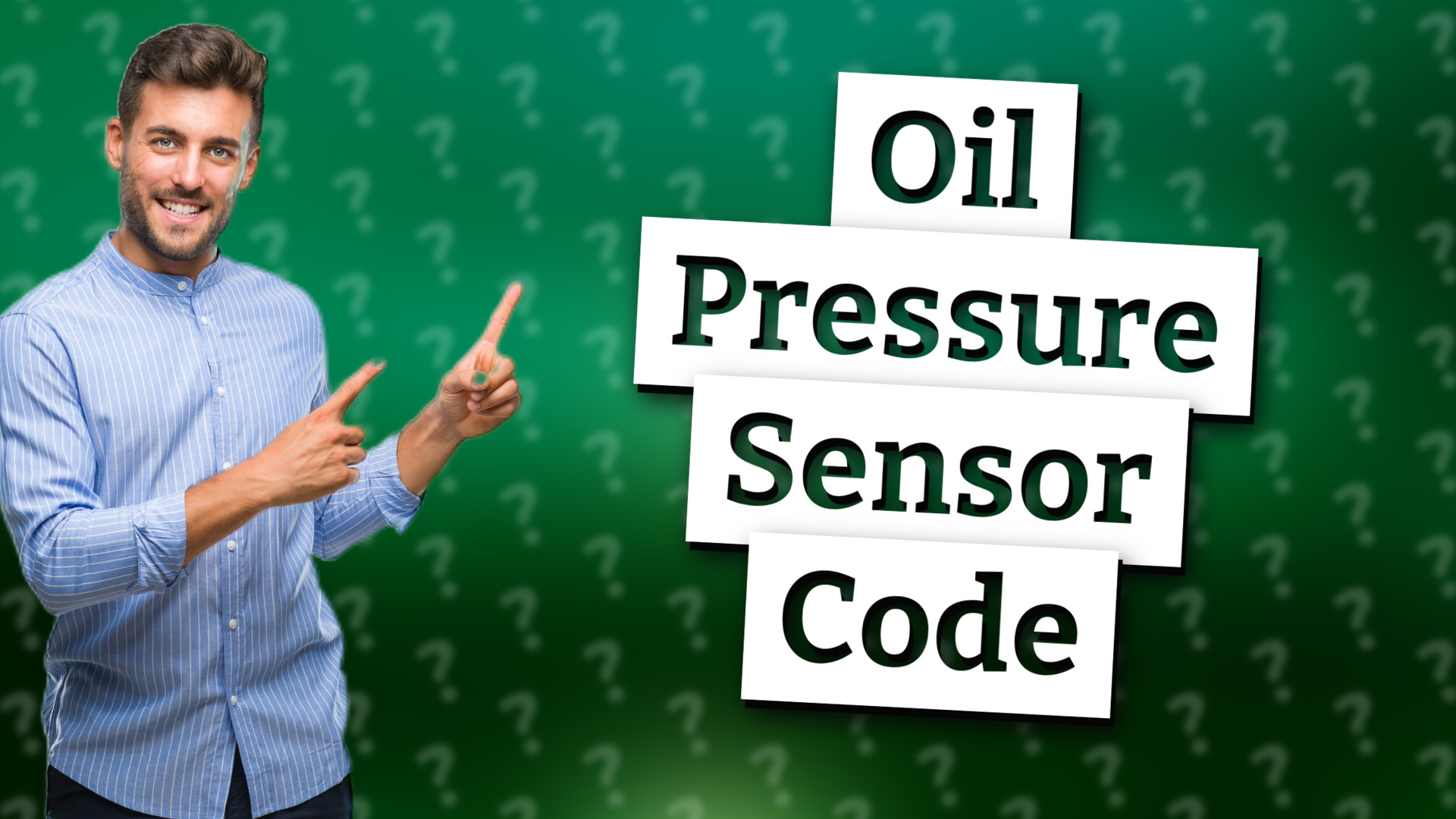 Oil Pressure Sensor Code