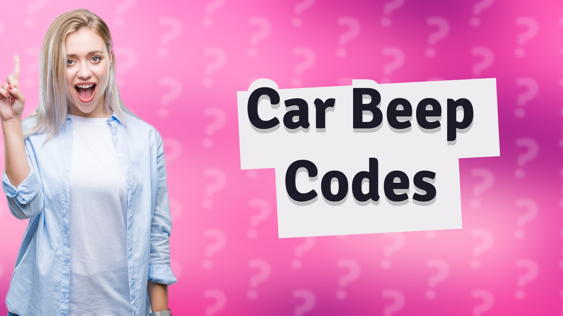 Car Beep Codes