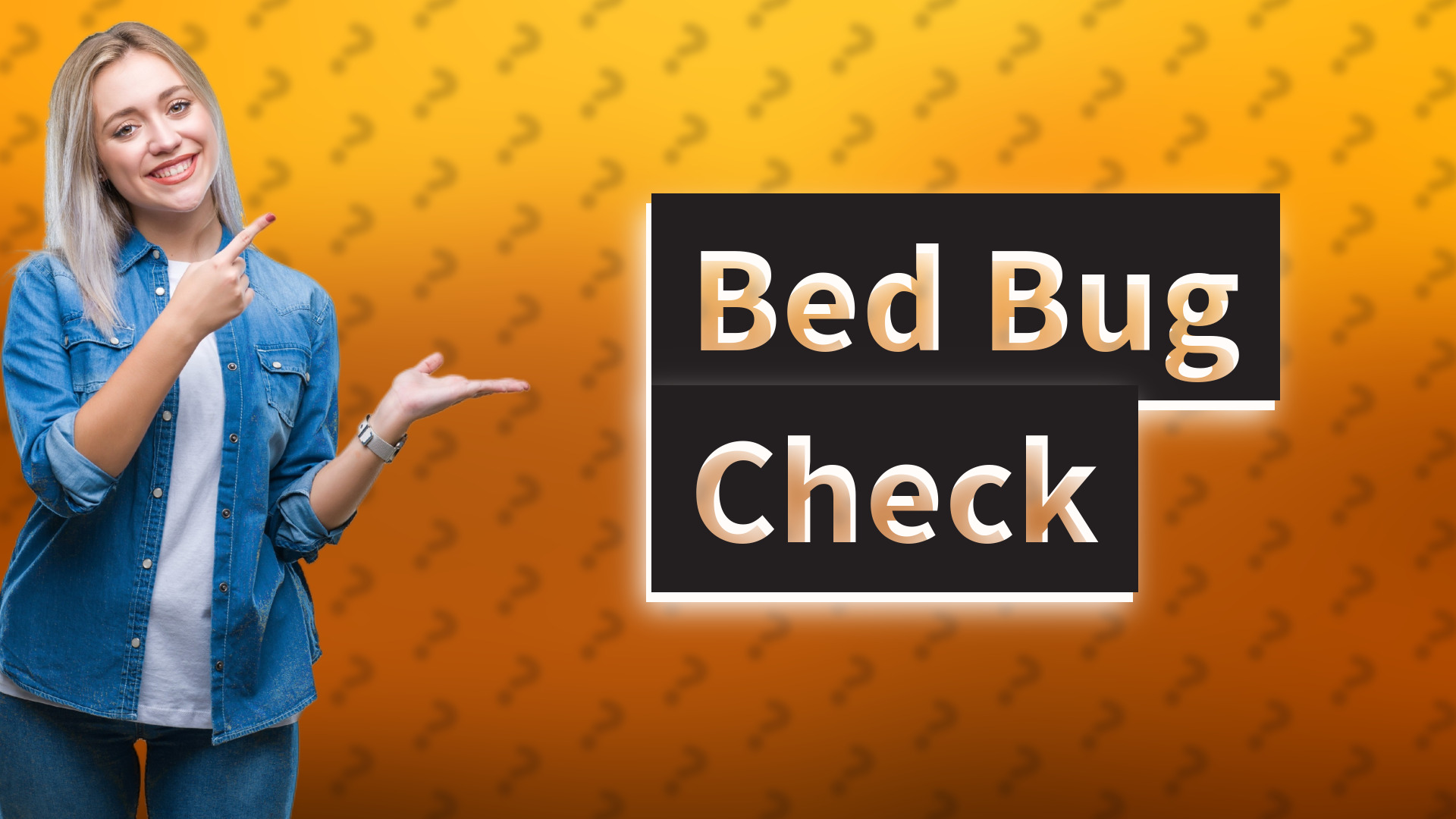 Bed Bug Check