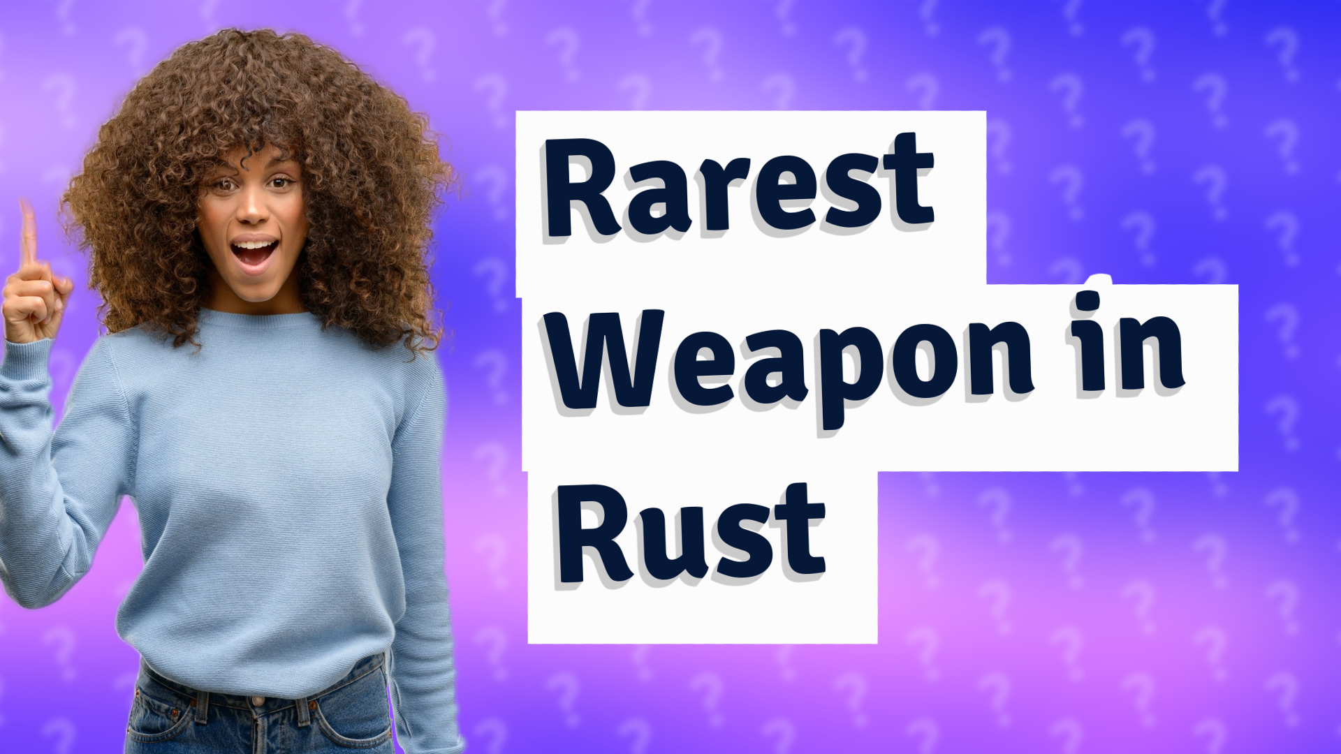 Rarest Weapon in Rust