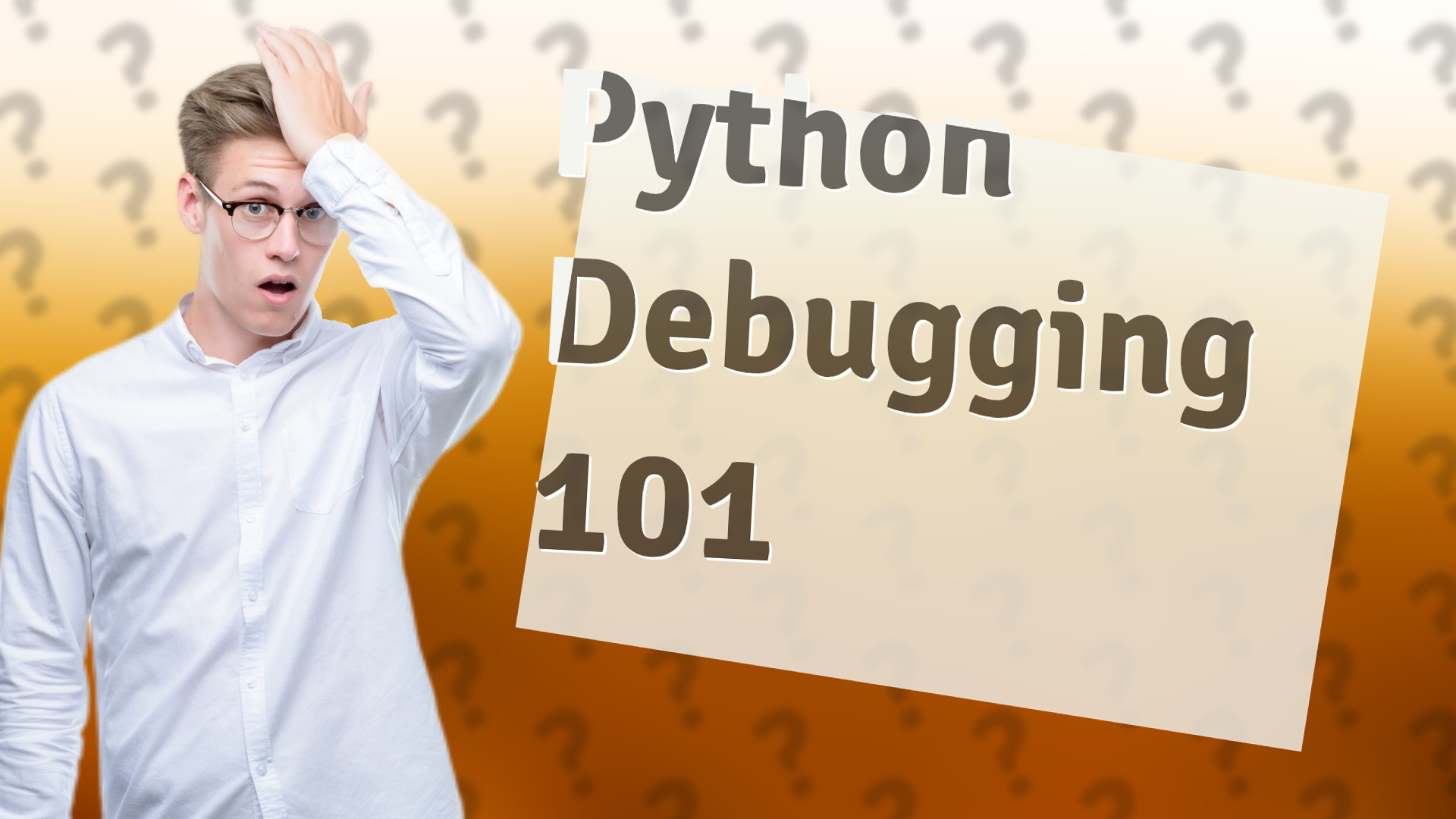 Python Debugging 101