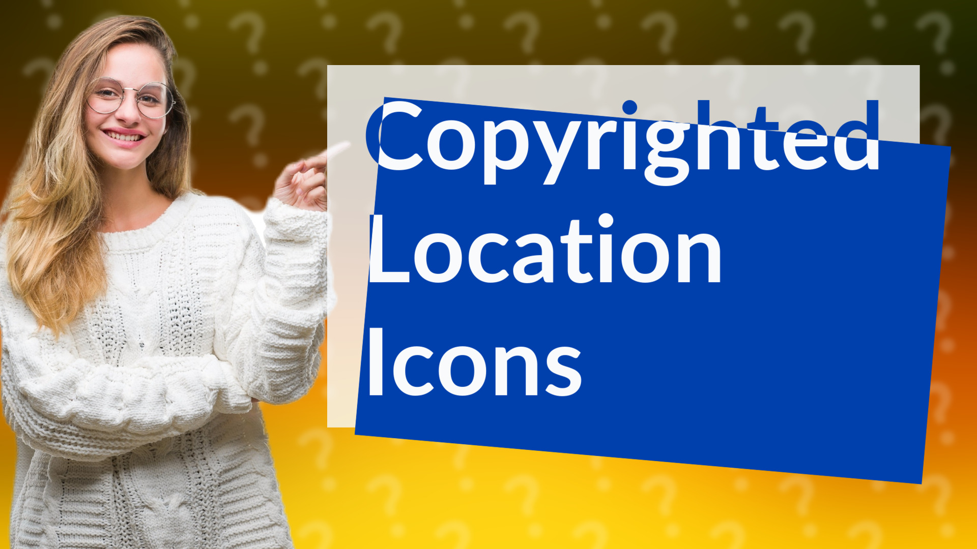 Copyrighted Location Icons