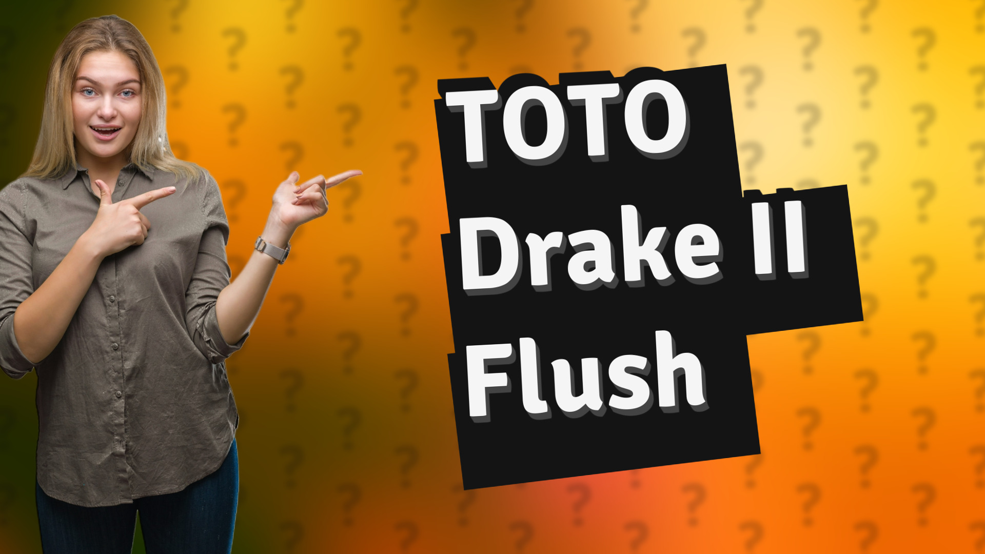 TOTO Drake II Flush