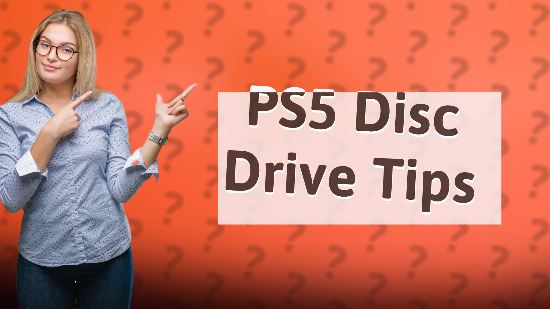 PS5 Disc Drive Tips