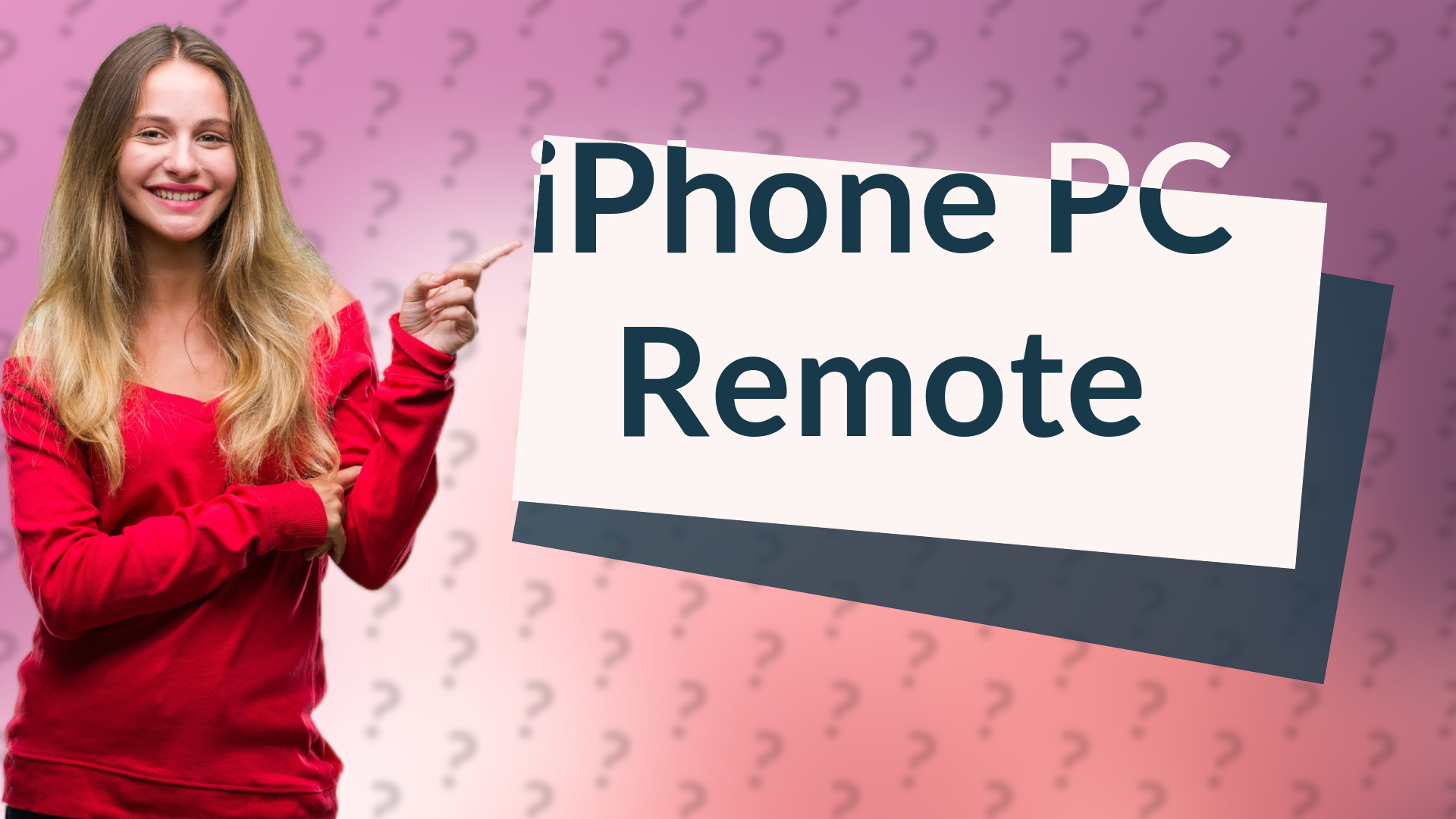 iPhone PC Remote