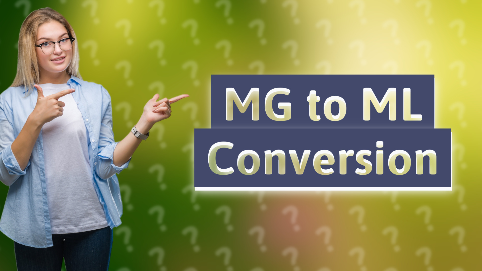 MG to ML Conversion