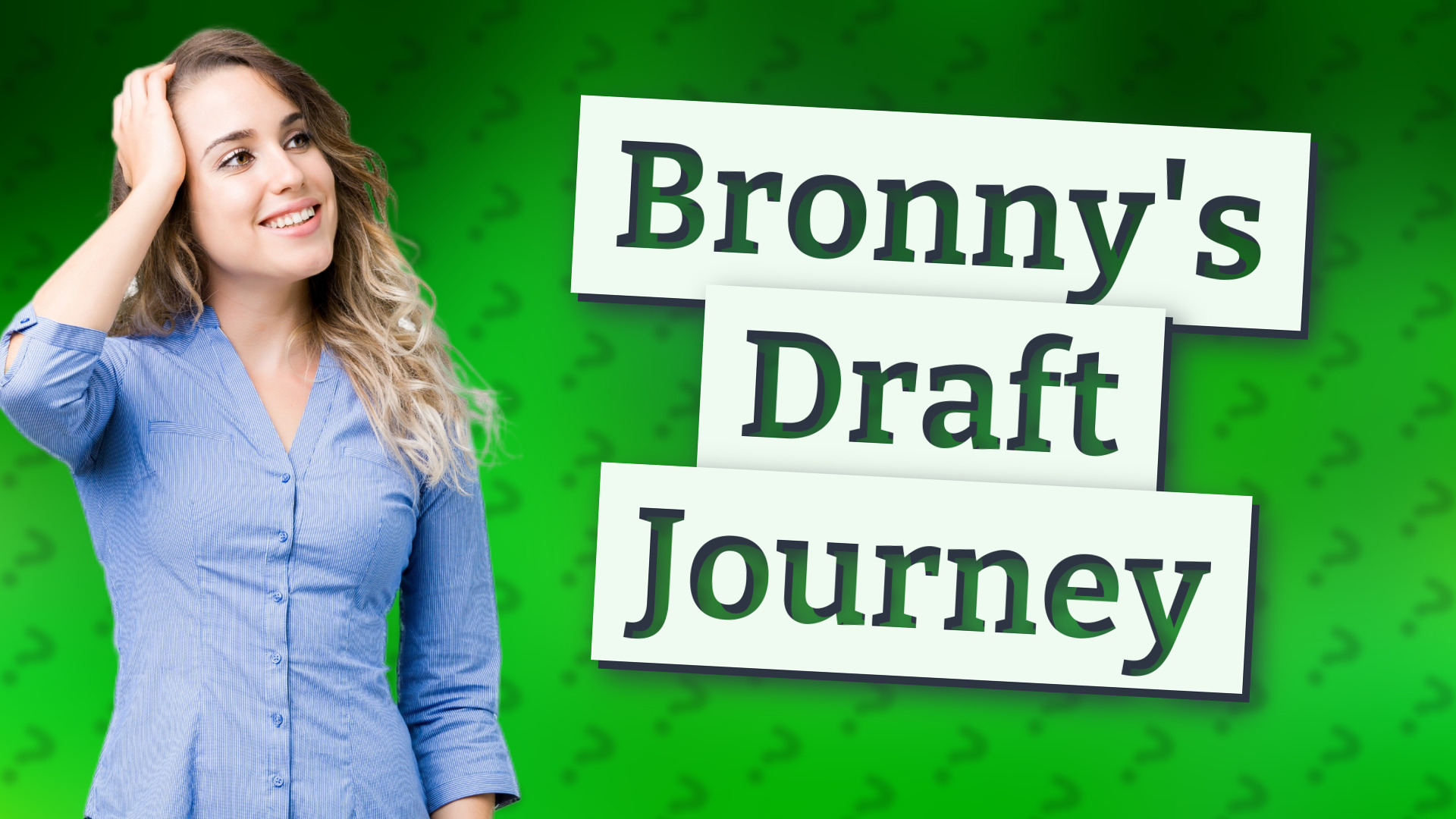 Bronny's Draft Journey