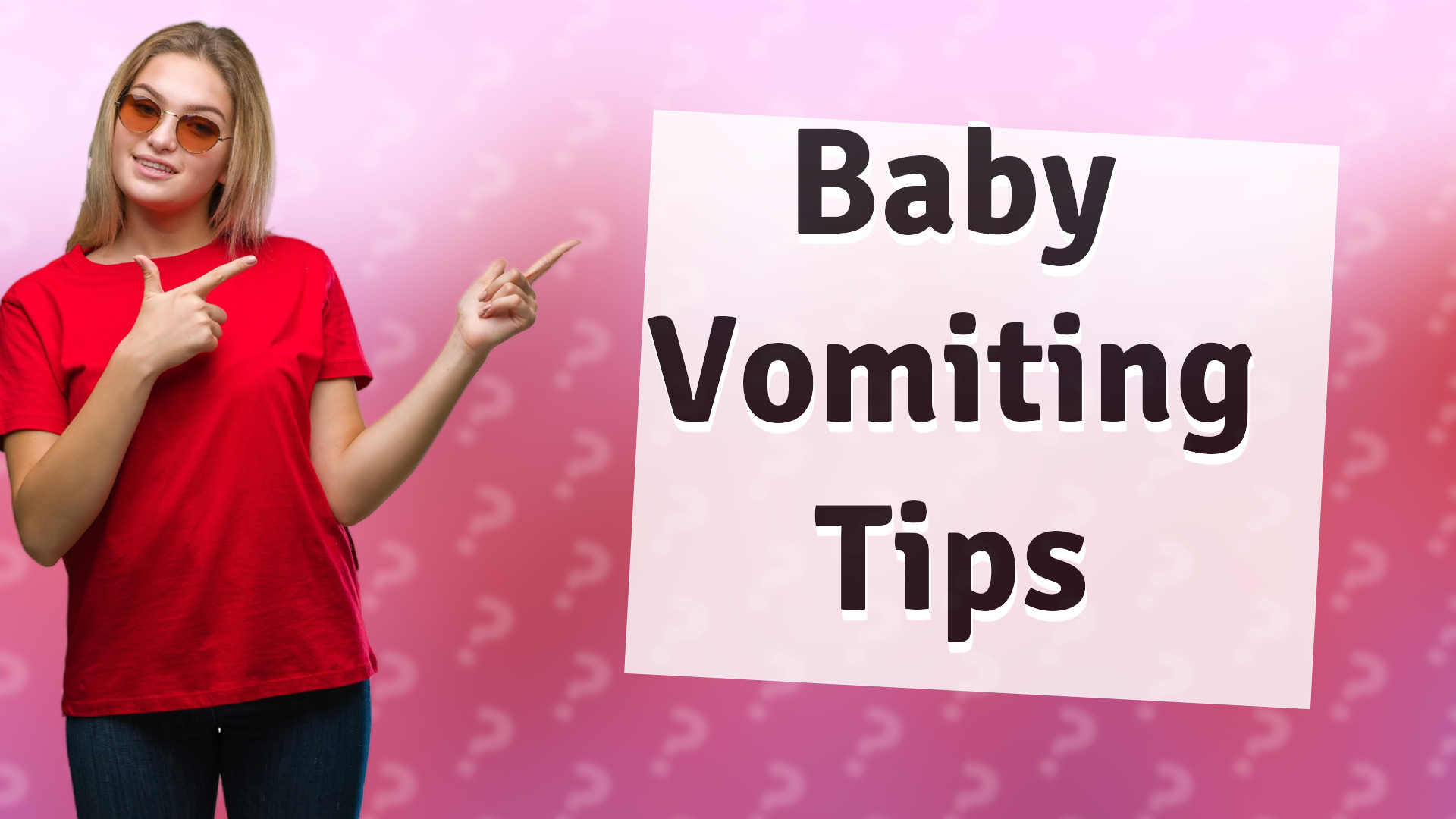 Baby Vomiting Tips