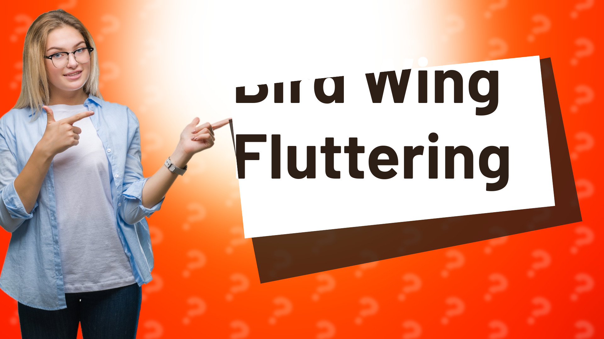 Bird Wing Fluttering