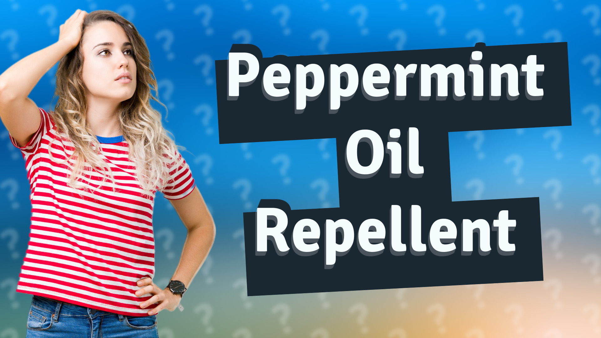 Peppermint Oil Repellent